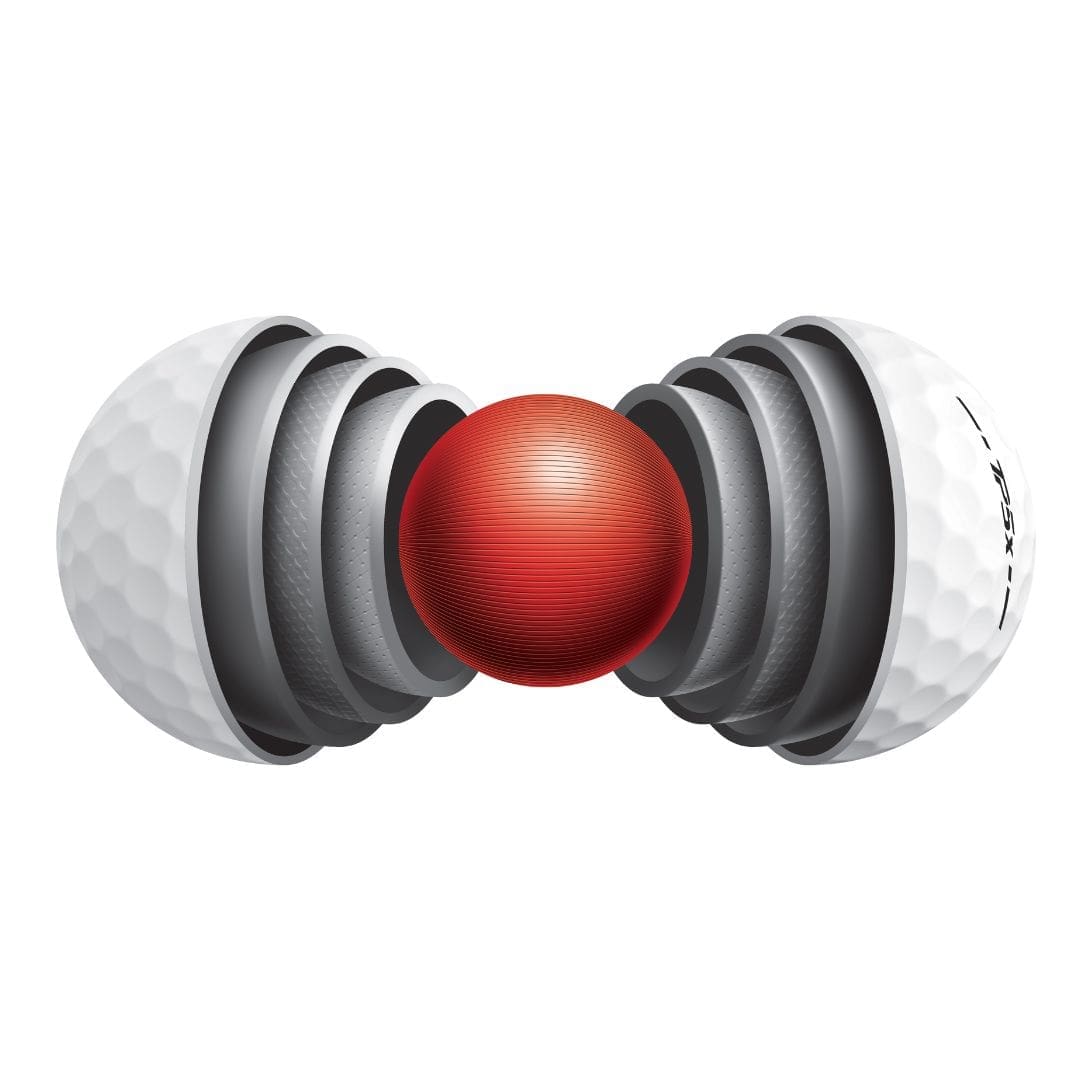 Taylormade 2024 TP5x Golf Balls (White)