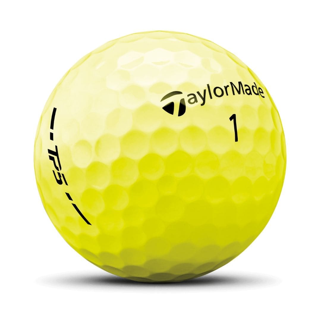 Taylormade 2024 TP5 Golf Balls (Yellow)
