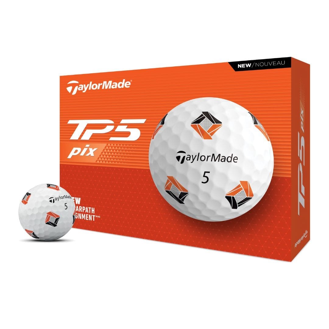 Taylormade 2024 TP5 Pix 3.0 Golf Balls (White)