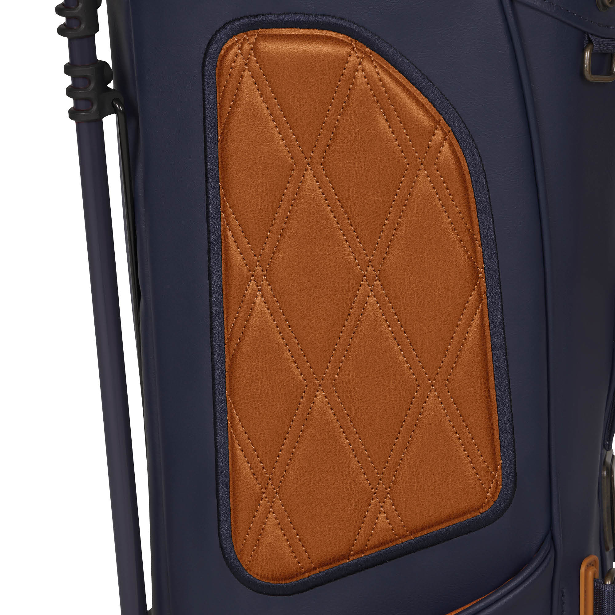 Titleist Links Legend Members Nautical Links Collection Golf Stand Bag - Navy, Palomino & Antique Brass