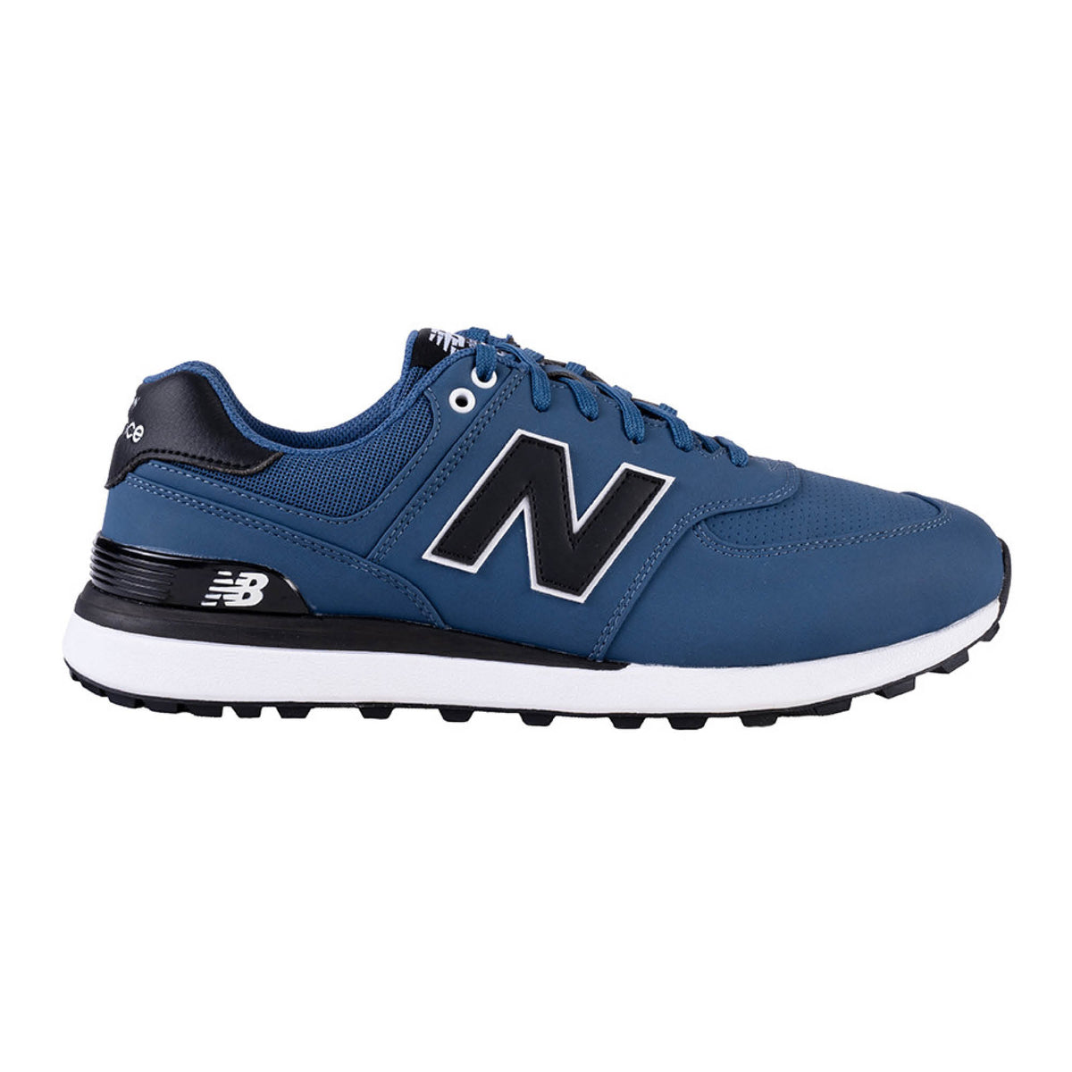 New Balance 574 Greens Spikeless Golf Shoes AW26 - Black & Blue