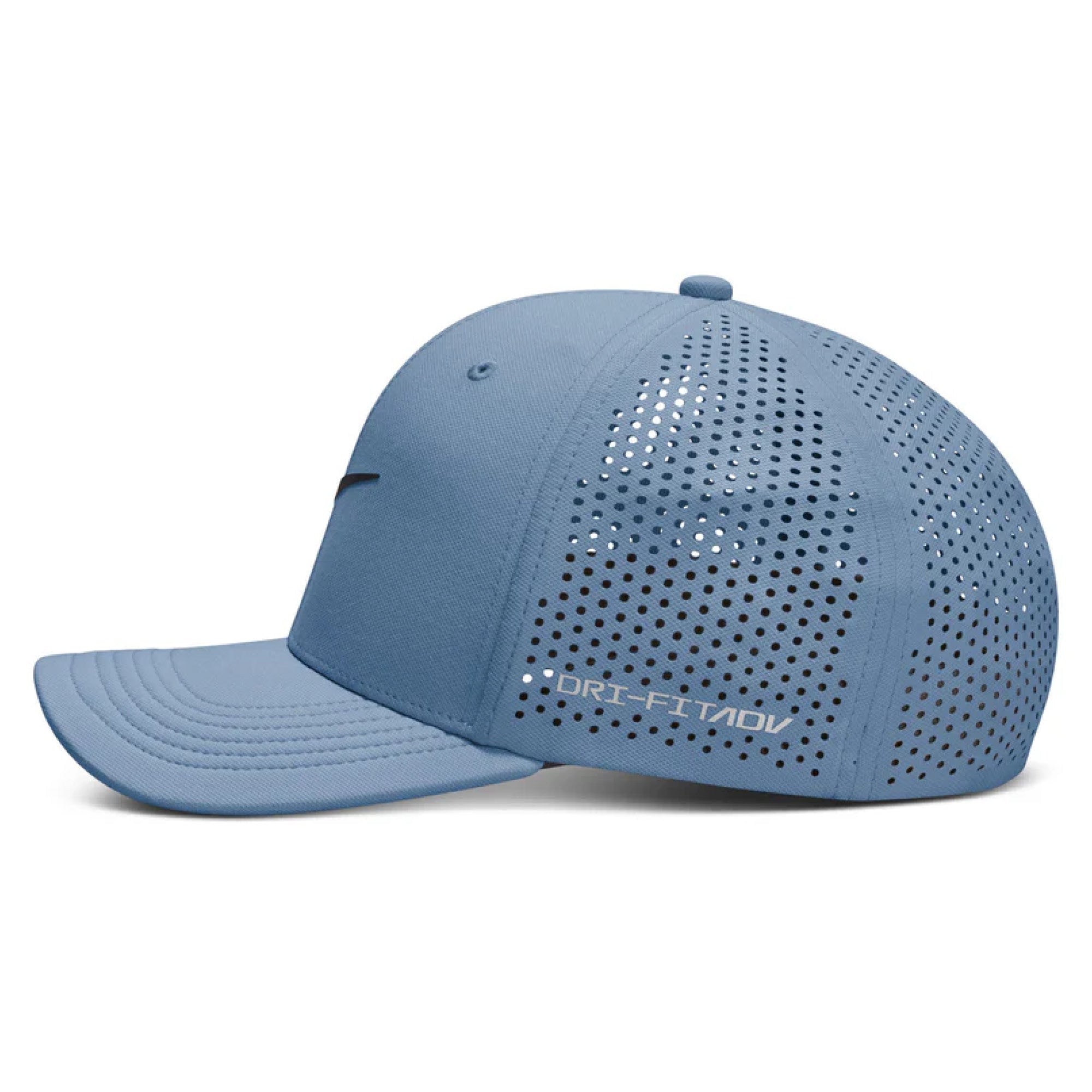 Nike Dri-FIT ADV SwooshFlex Golf Cap - Work Blue & Black