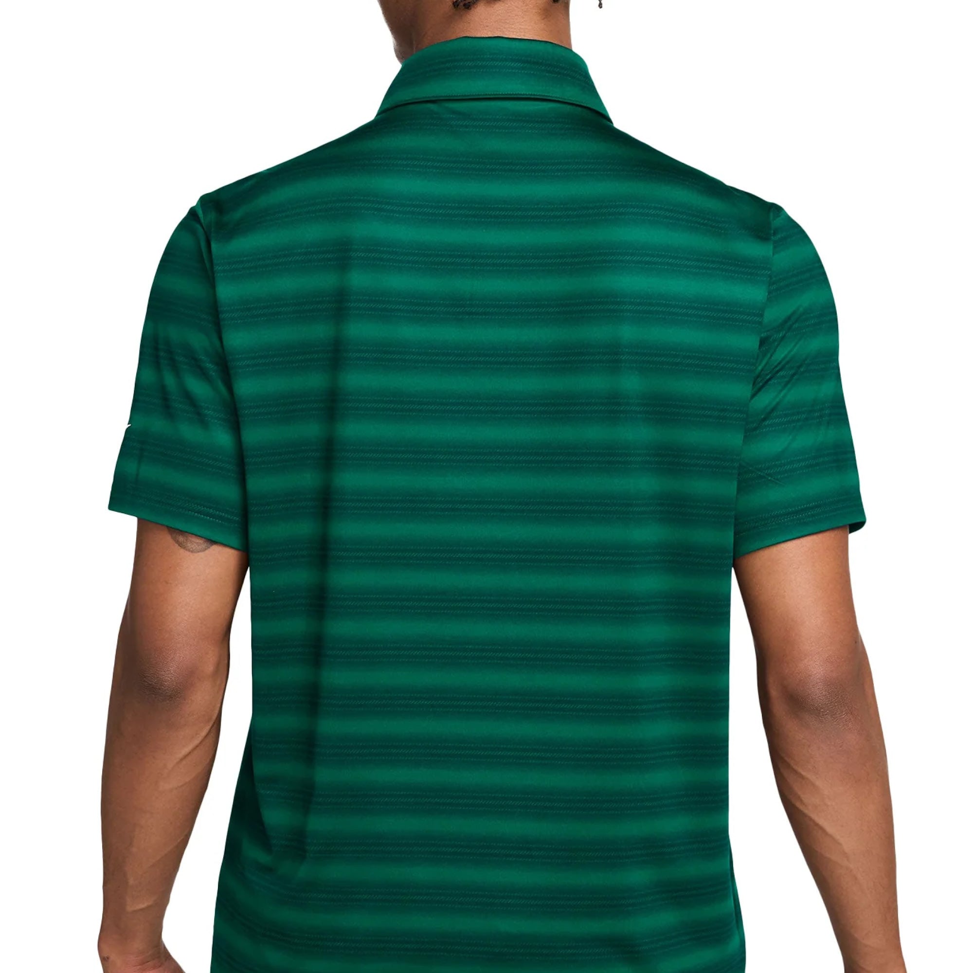 Nike Velocity Dri-FIT PAR5 Stripe Golf Polo Shirt - Malachite & White