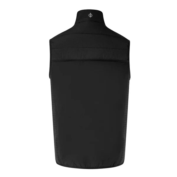 Oscar Jacobson Baynes Padded Gilet - Black