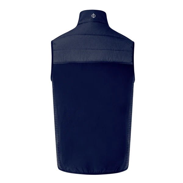 Oscar Jacobson Baynes Padded Gilet - Navy