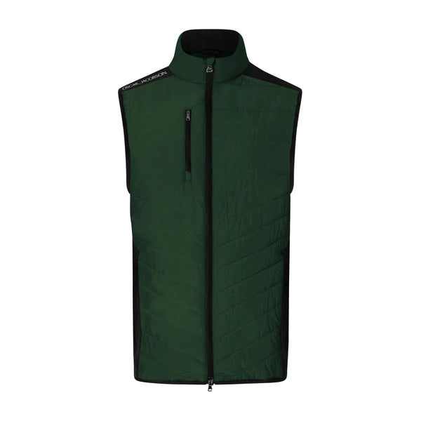 Oscar Jacobson Baynes Padded Gilet - Pineneedle