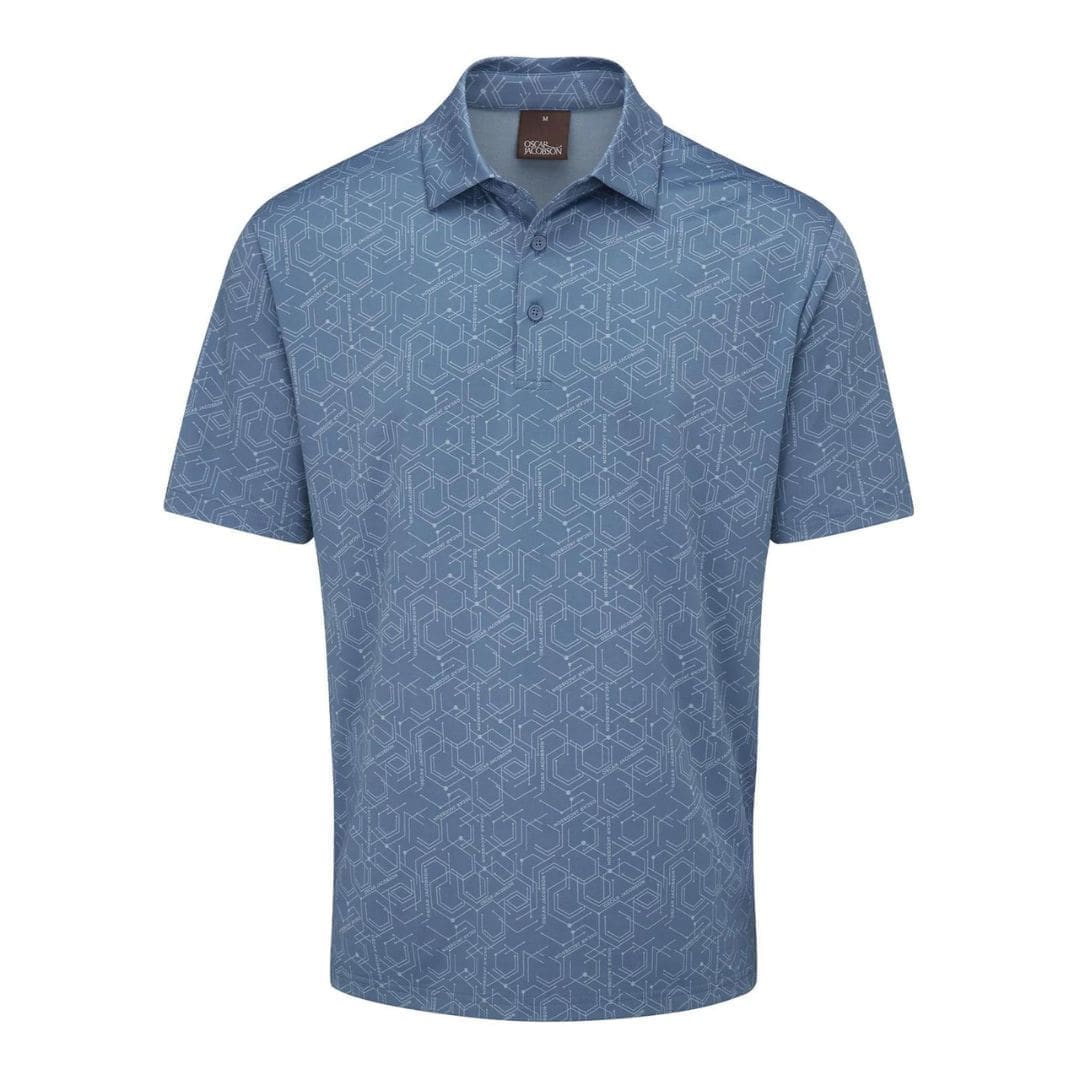 Oscar Jacobson Hollow Golf Polo Shirt