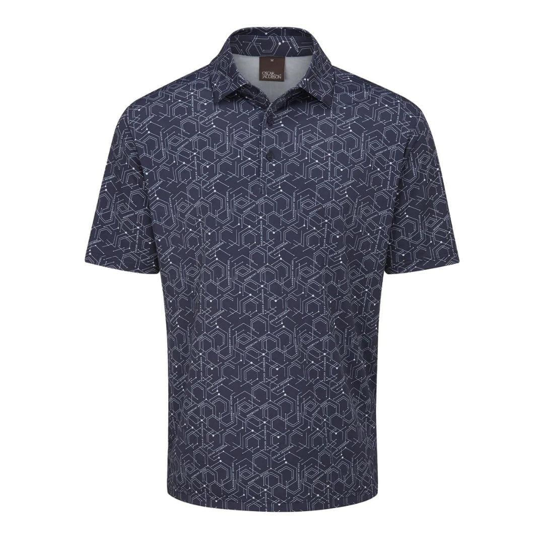 Oscar Jacobson Hollow Golf Polo Shirt