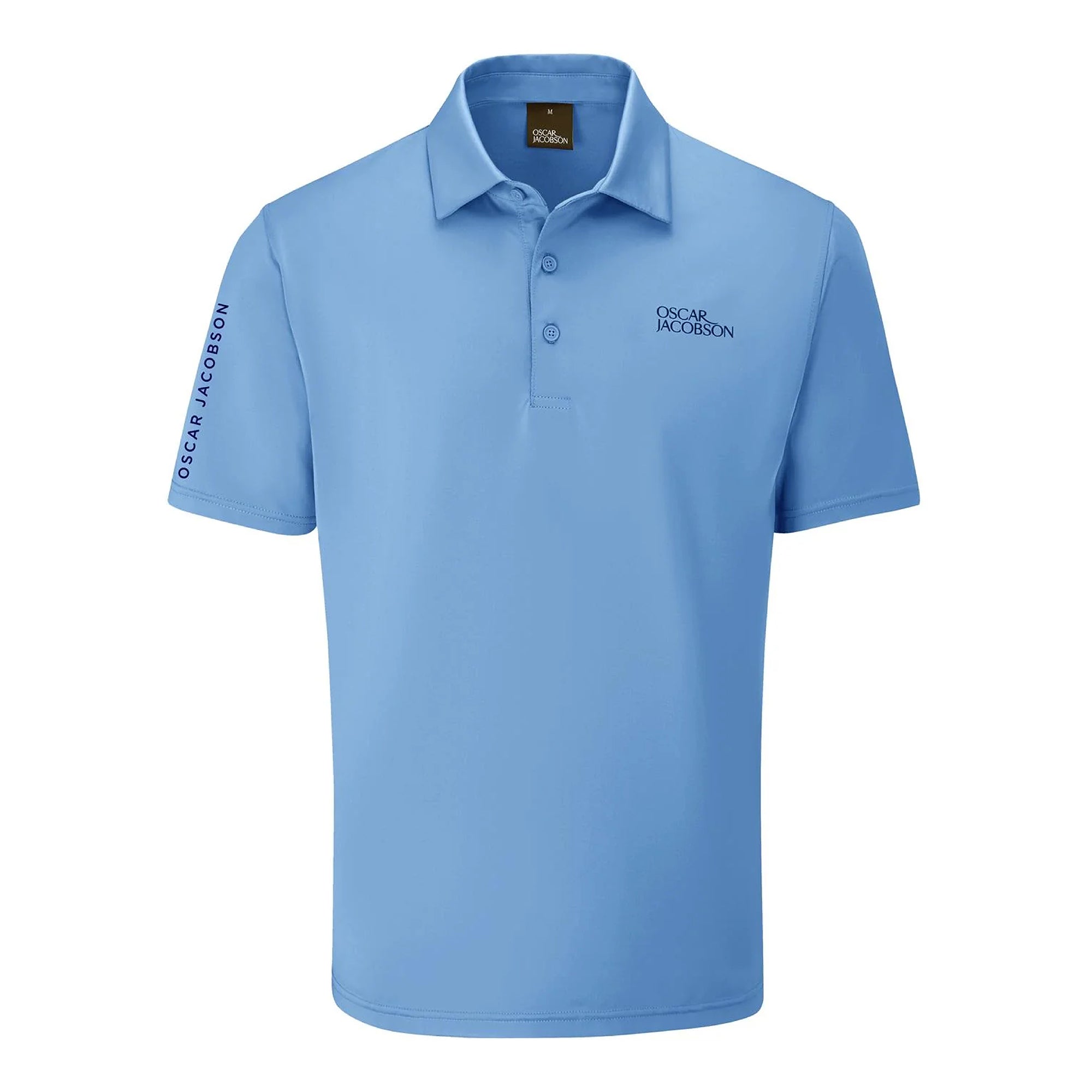 Oscar Jacobson Bullock Tour Golf Polo Shirt - Dodger Blue