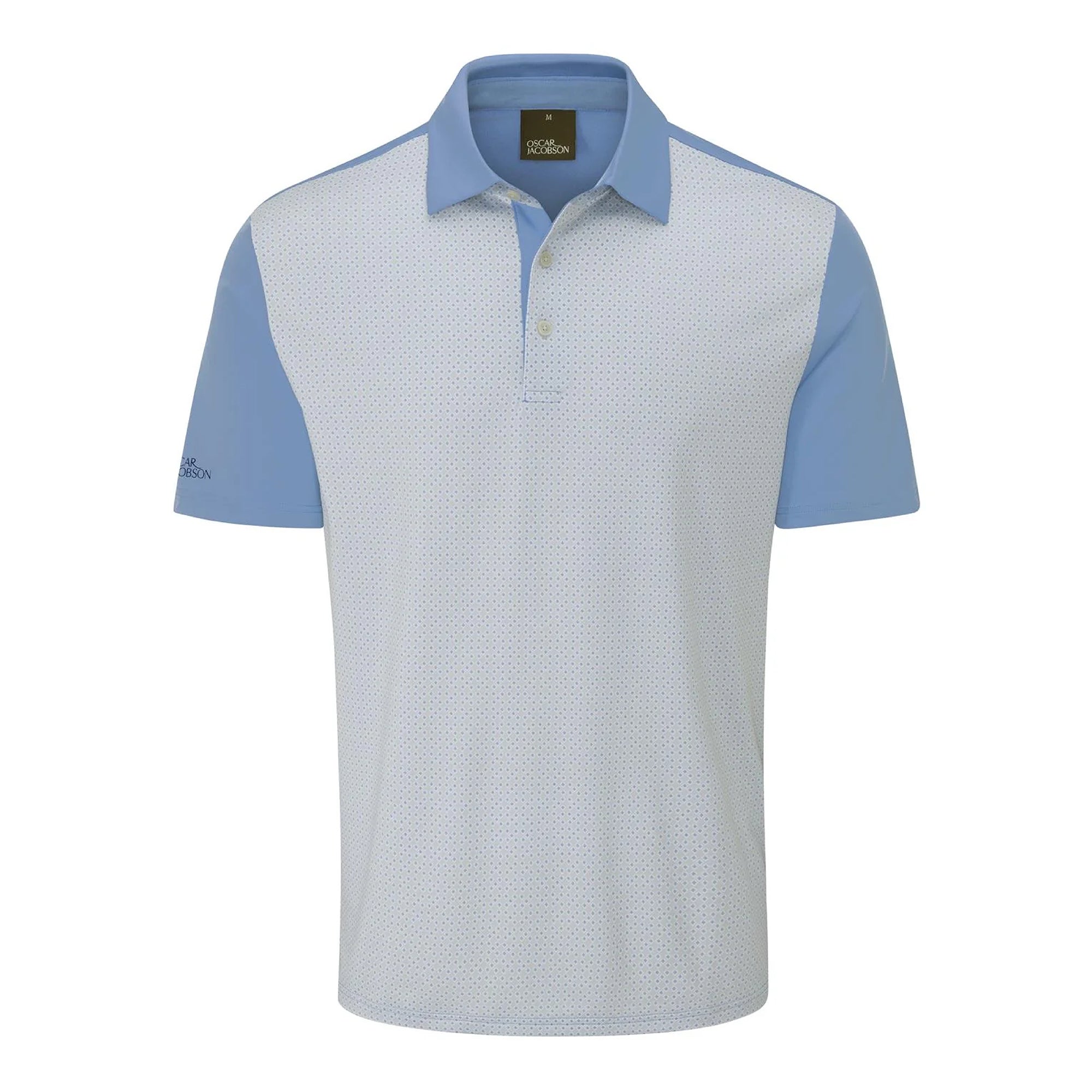 Oscar Jacobson Kenson Golf Polo Shirt - Aluminium