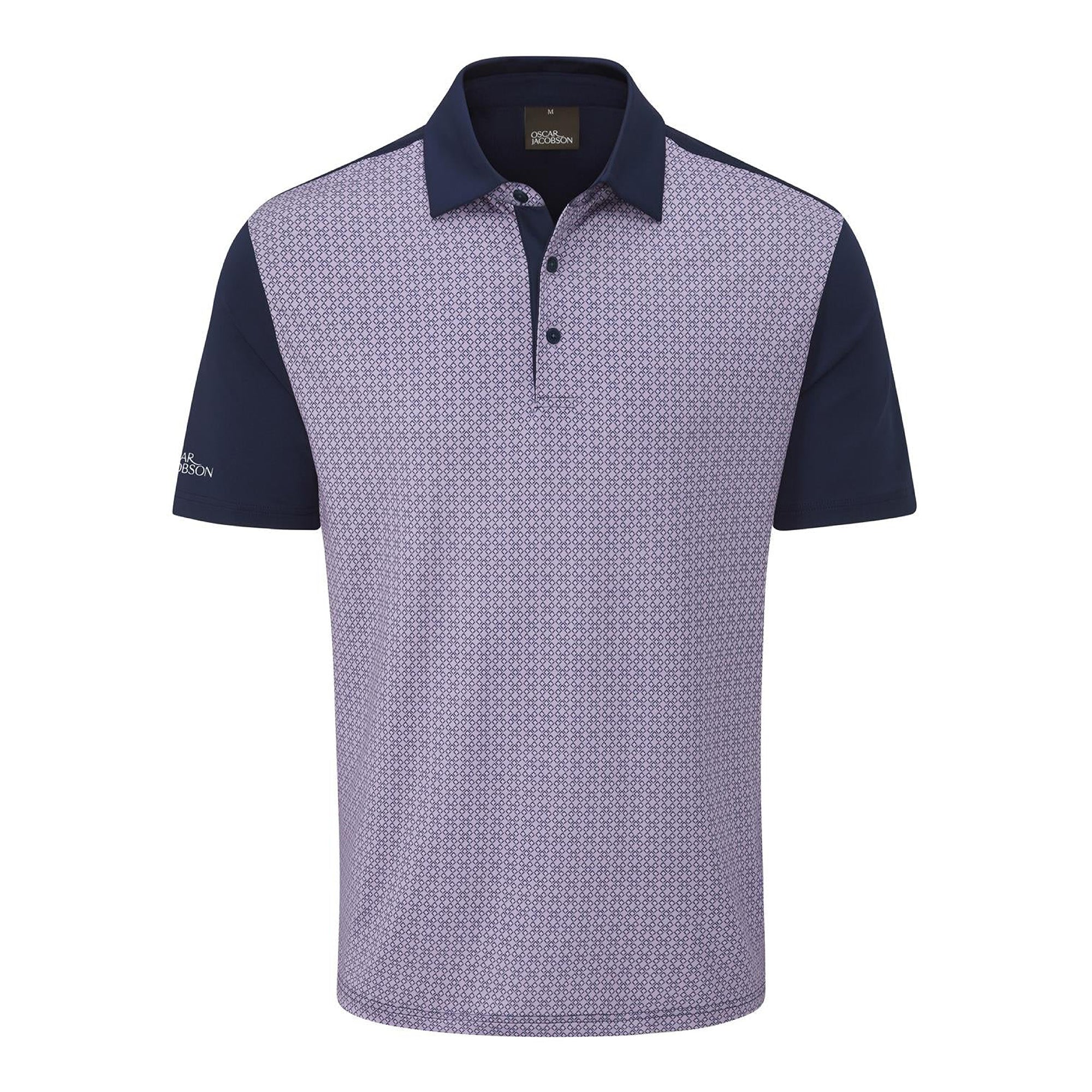Oscar Jacobson Kenson Golf Polo Shirt - Lavender