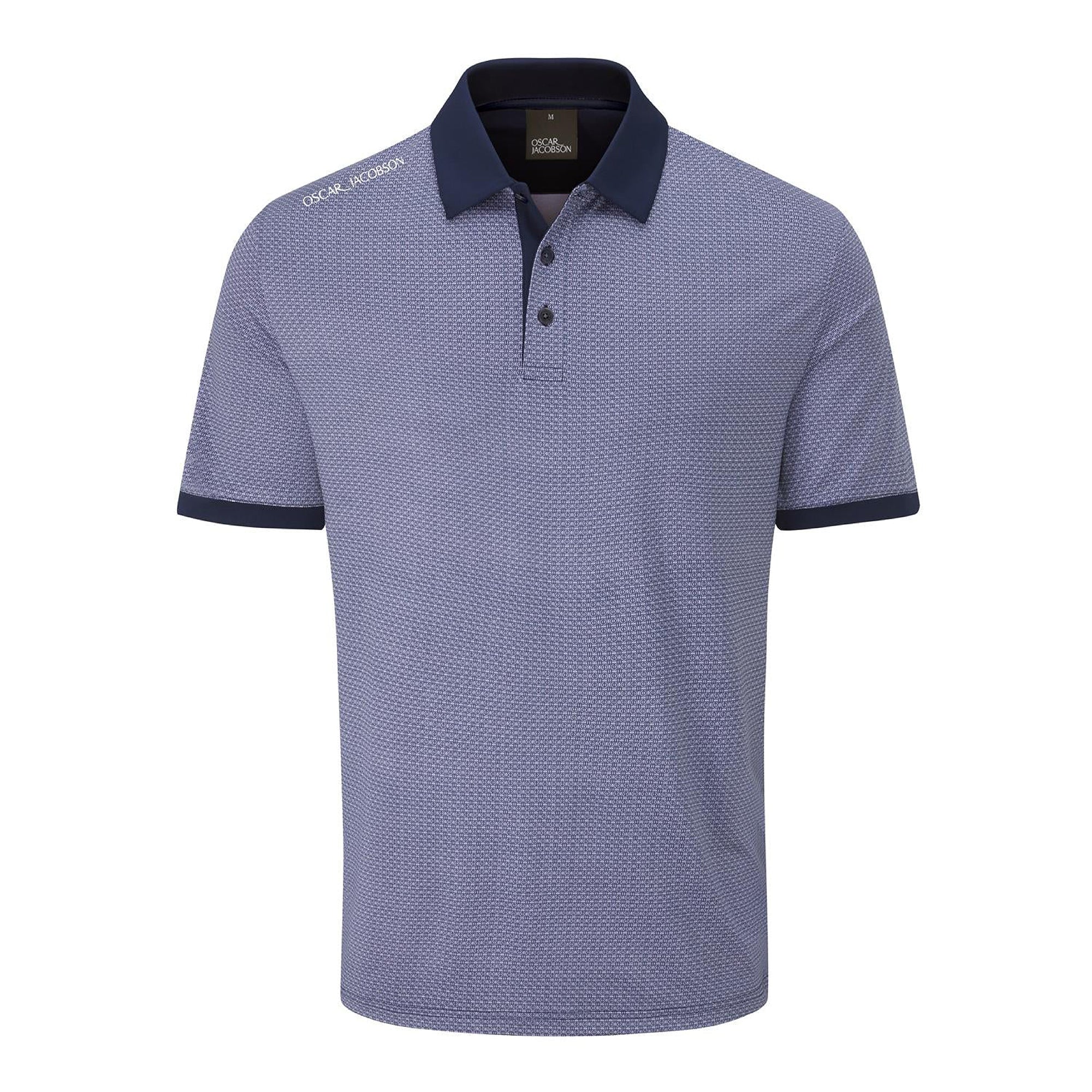 Oscar Jacobson Regent Golf Polo Shirt - Lavender