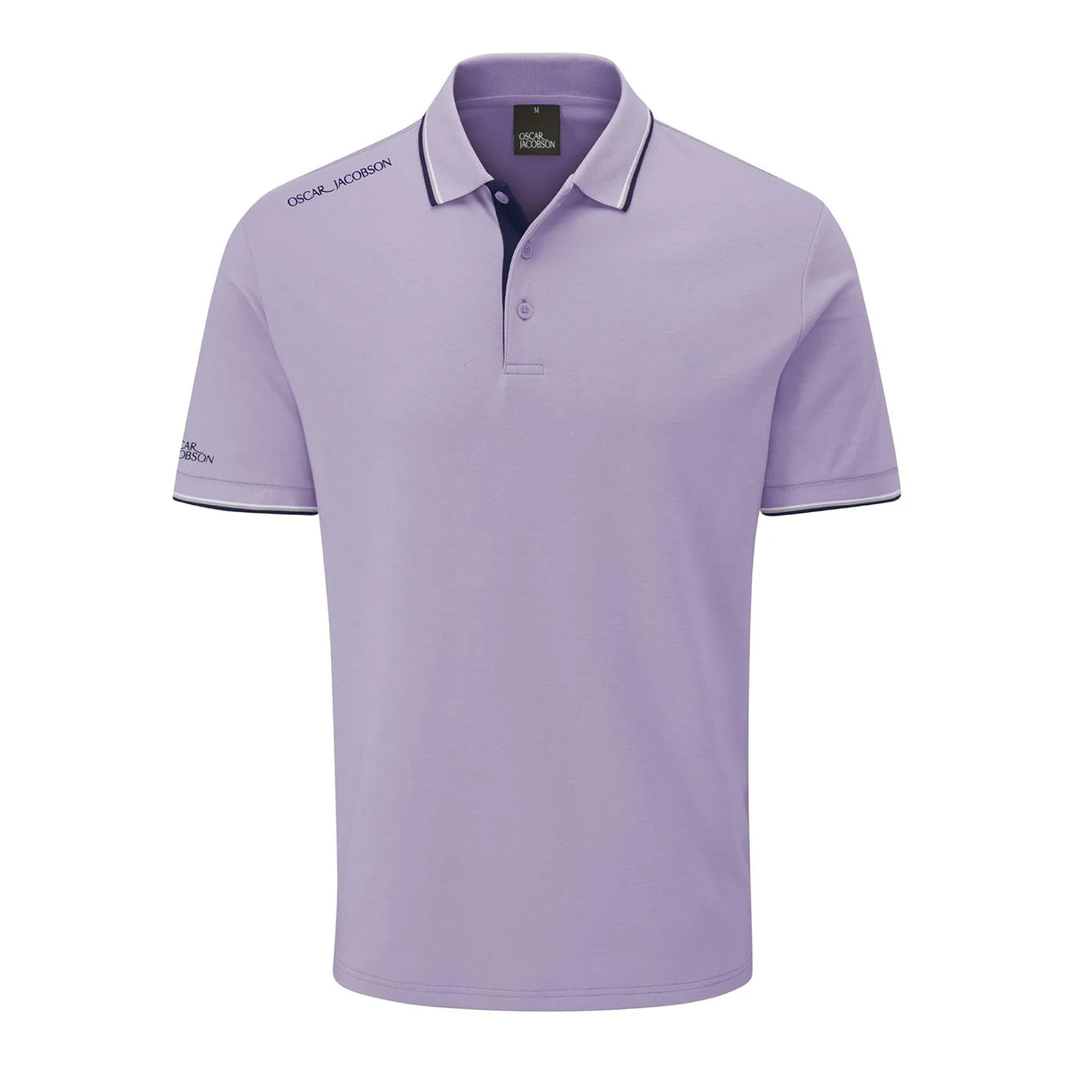 Oscar Jacobson Mallory Golf Polo Shirt - Lavender