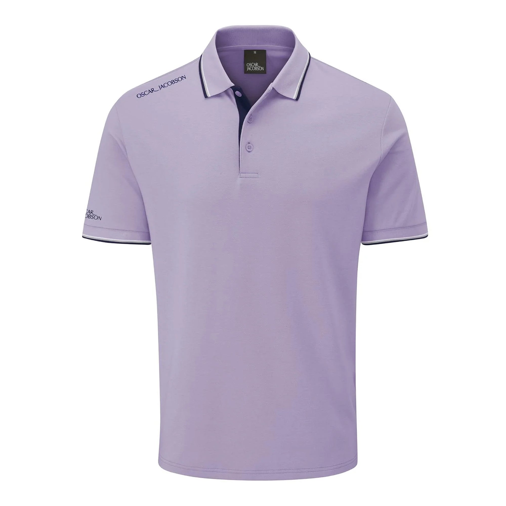 Oscar Jacobson Mallory Golf Polo Shirt - Lavender
