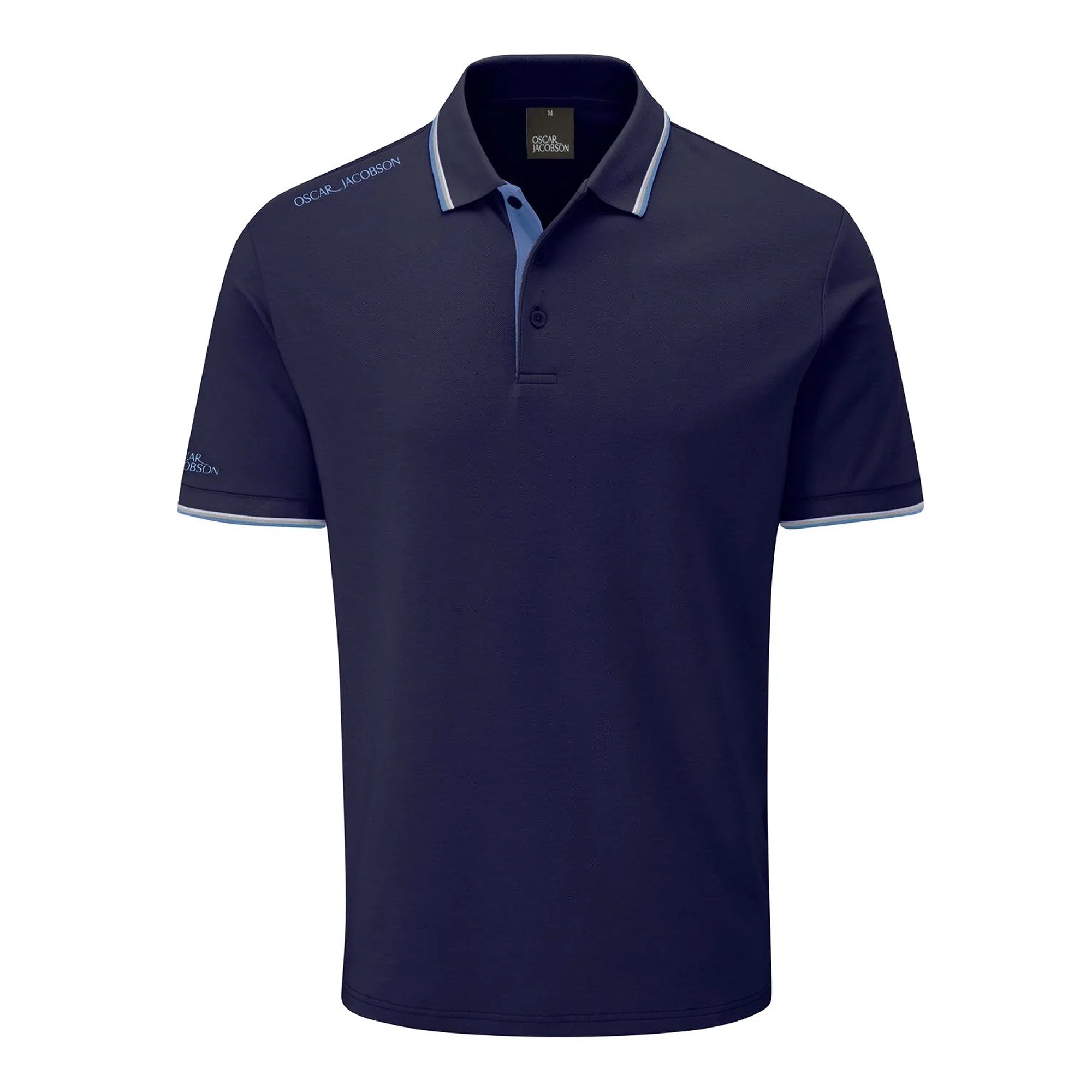 Oscar Jacobson Mallory Golf Polo Shirt - Navy