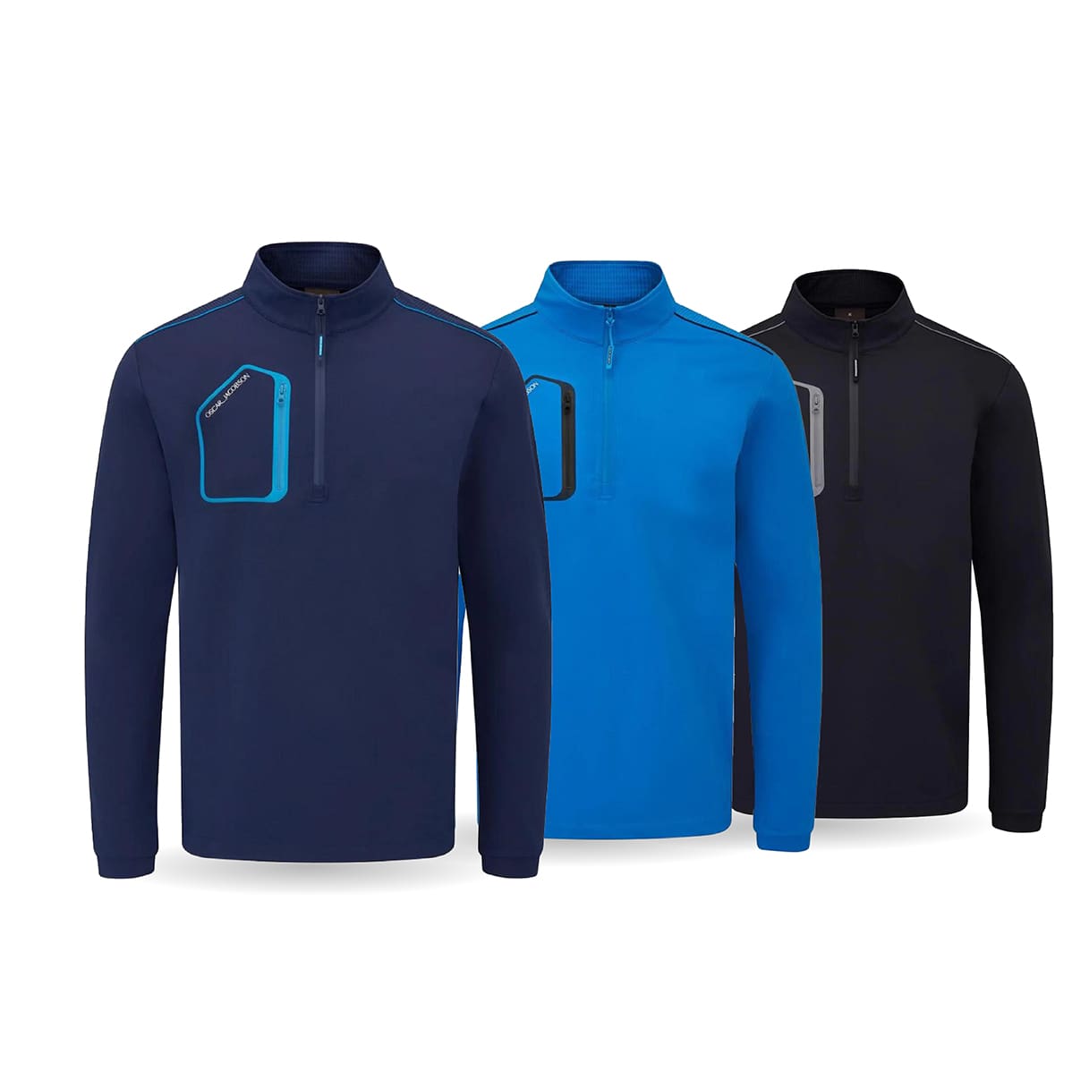 Oscar Jacobson Hastings Quarter Zip Midlayer