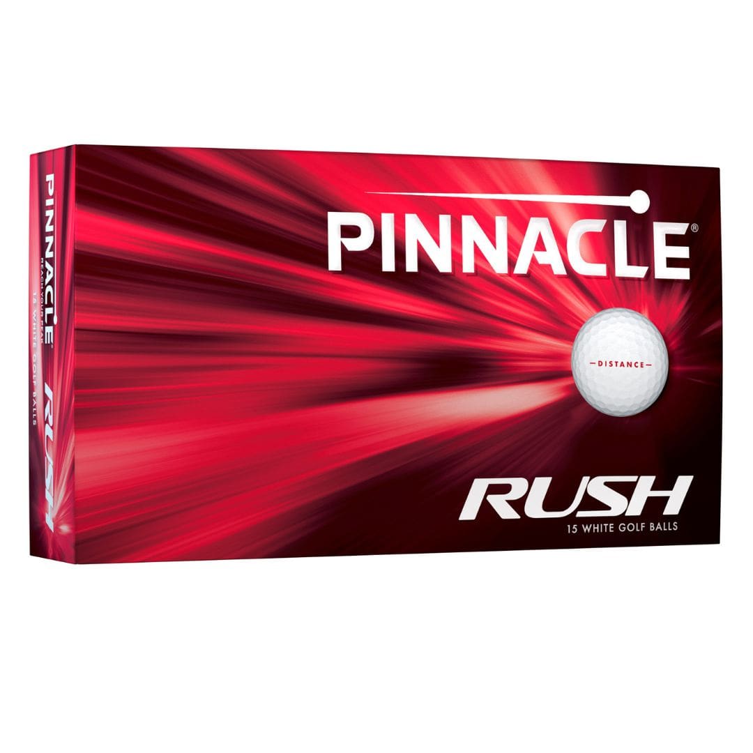 Pinnacle Rush Golf Balls (White) 15 Pack