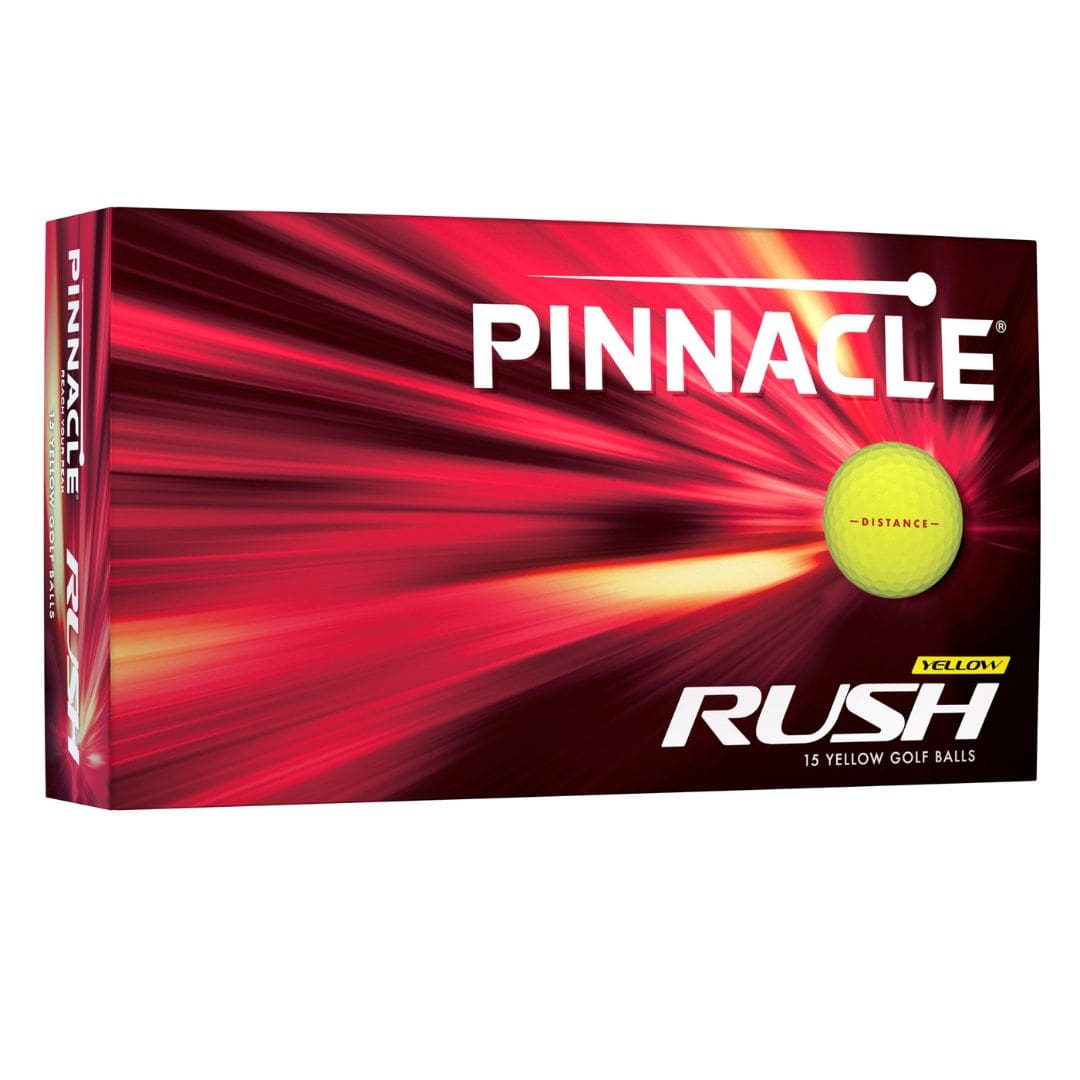 Pinnacle Rush Golf Balls (Yellow) 15 Pack