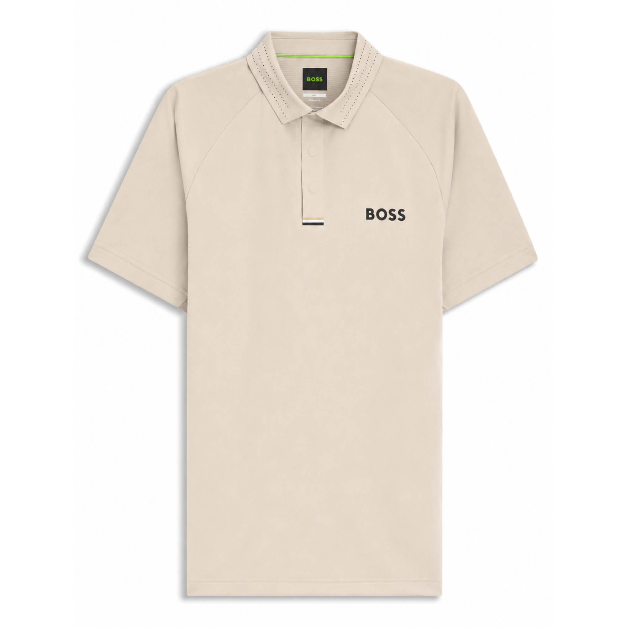 BOSS GOC Paddytech Golf Polo Shirt - Light Beige