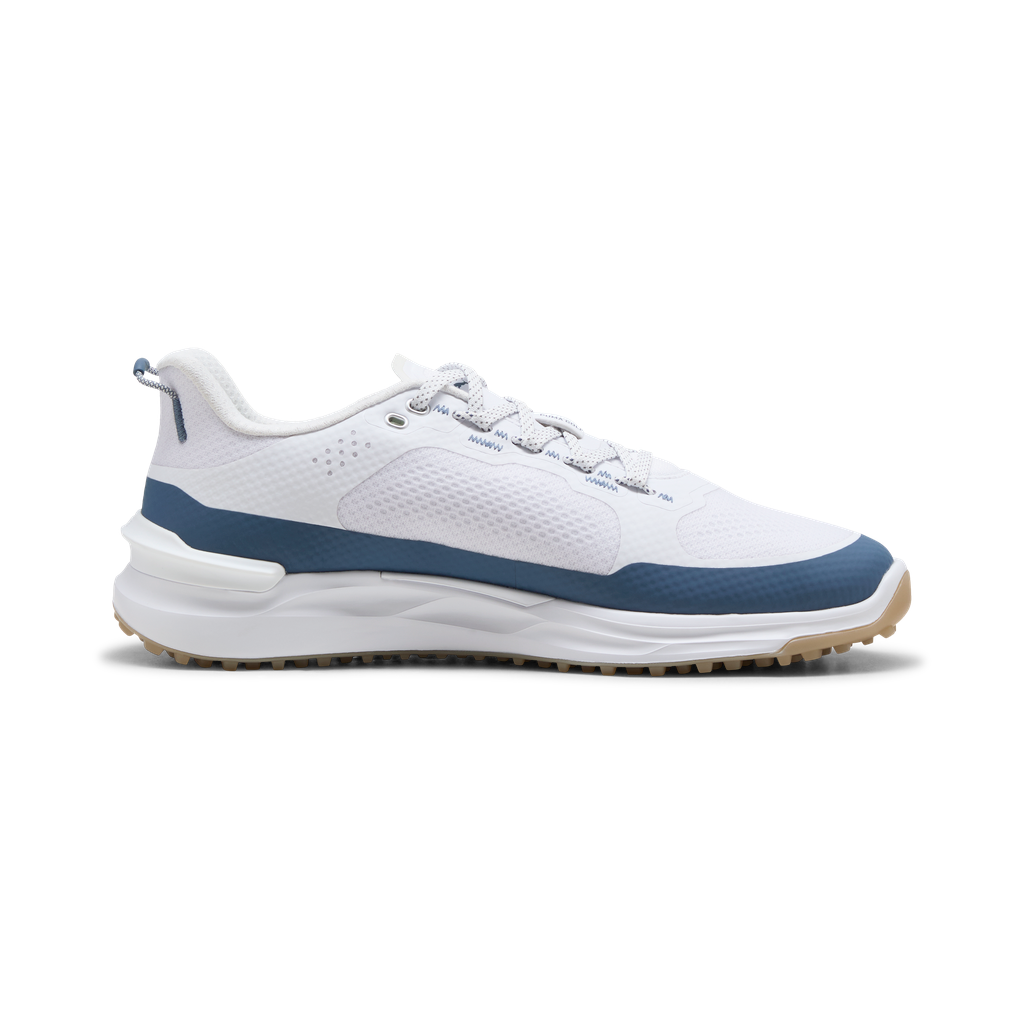Puma Ignite Elevate X Spikeless Golf Shoes - Puma White & Dark Indigo