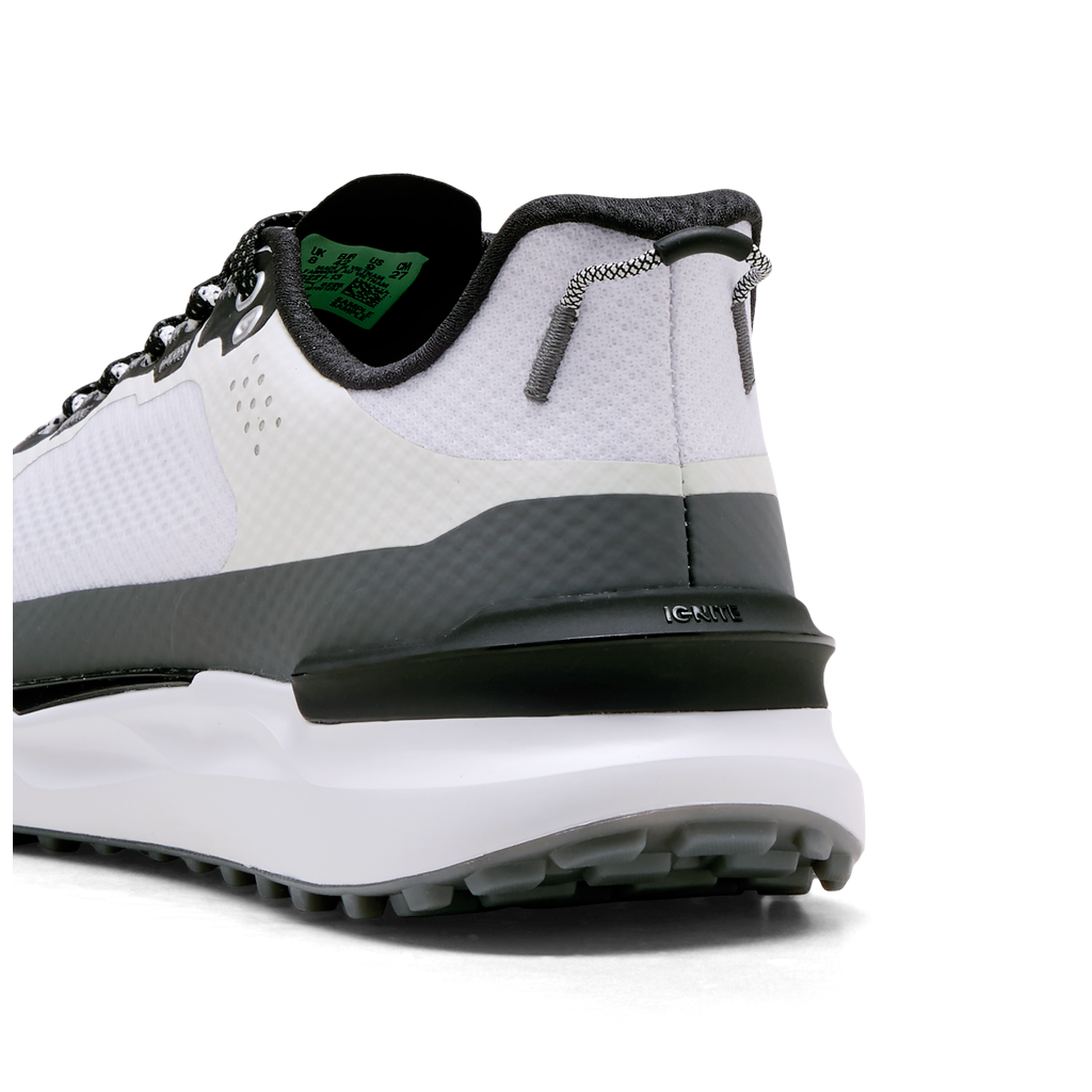 Puma Ignite Elevate X Spikeless Golf Shoes - Puma White, Slate Sky & Black