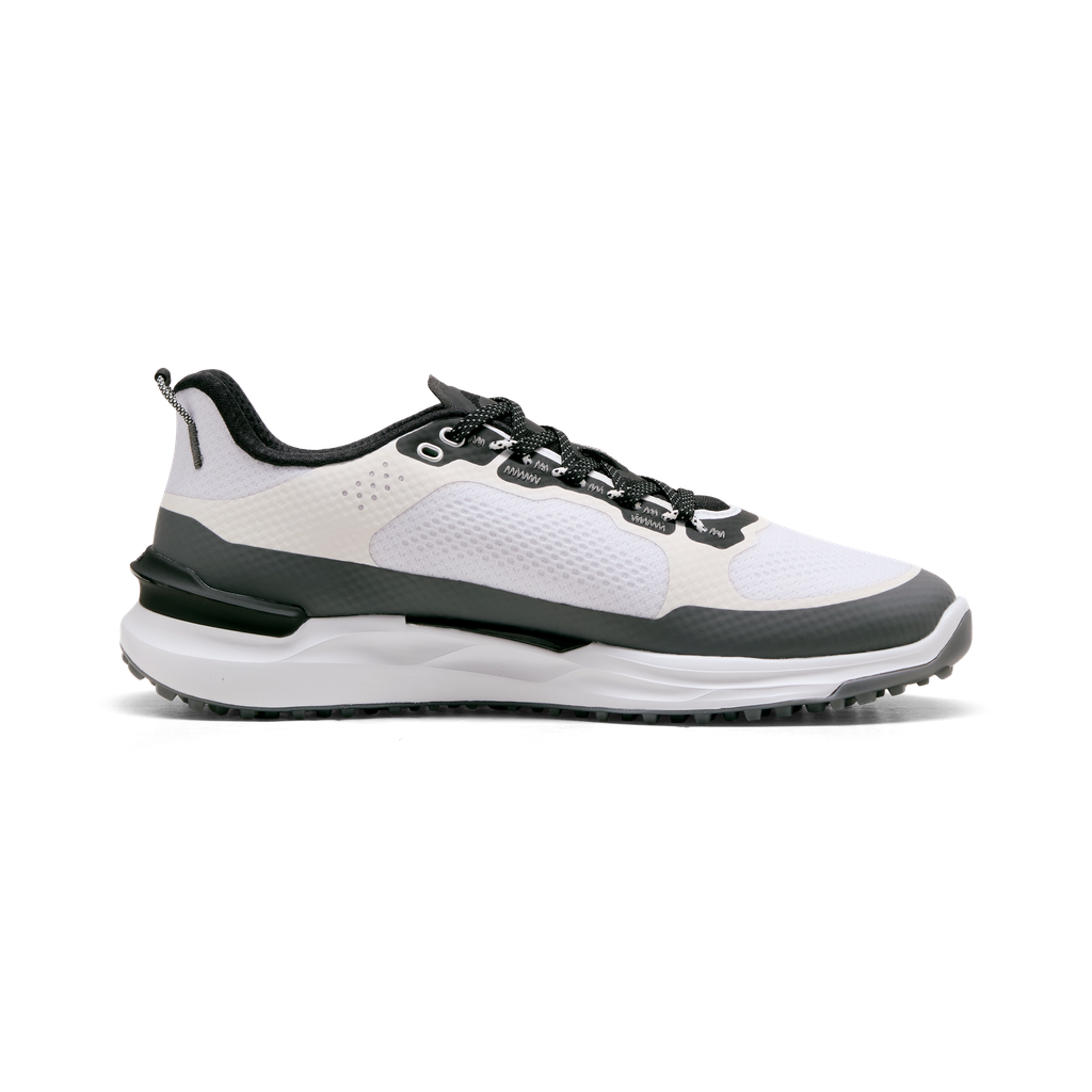 Puma Ignite Elevate X Spikeless Golf Shoes - Puma White, Slate Sky & Black