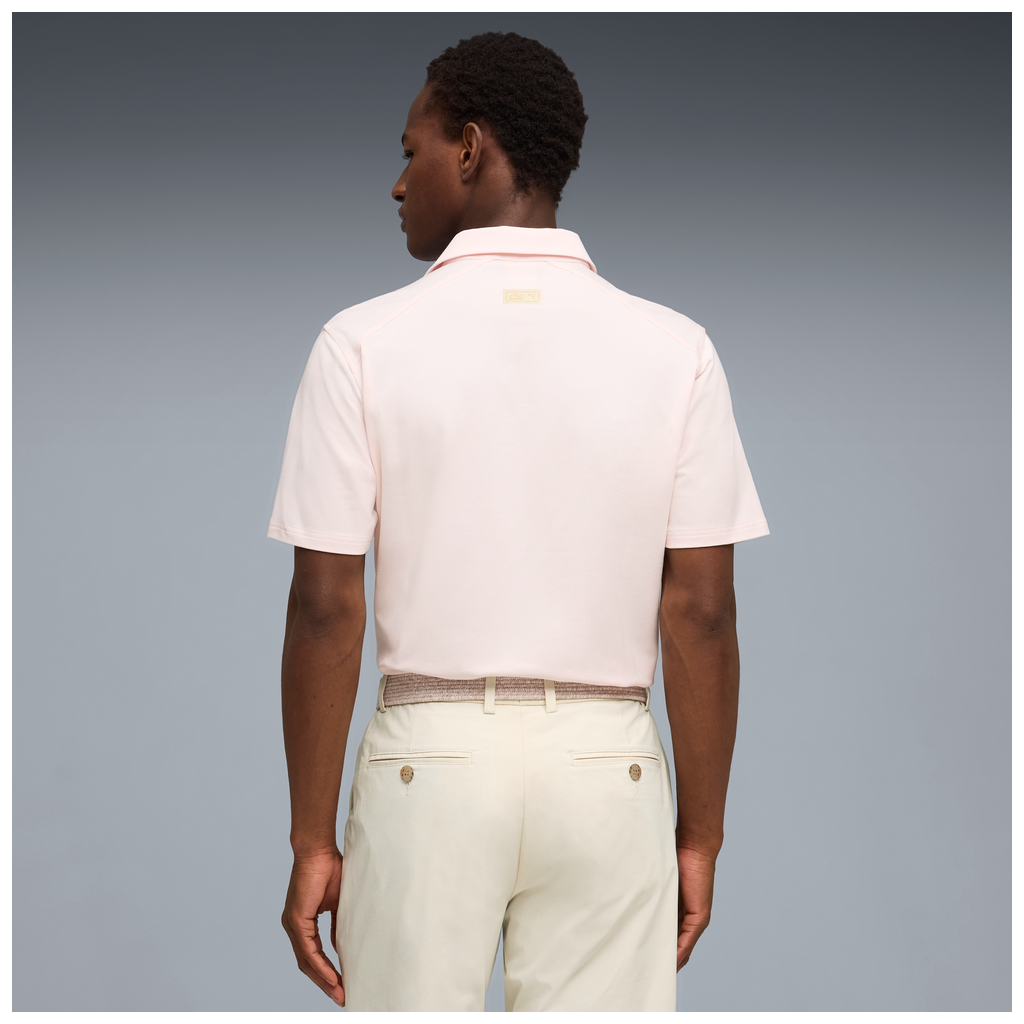 Puma x Arnold Palmer Madlon Umbrella Golf Polo Shirt - Jasmine Flower