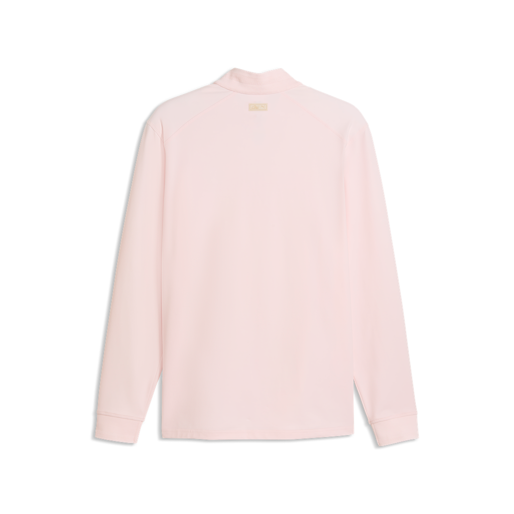Puma X Arnold Palmer Cloudspun 1/4 Zip Golf Pullover - Jasmine Flower