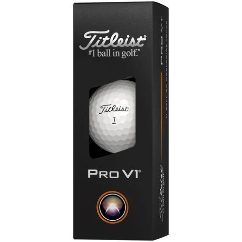 Titleist Pro V1 Golf Balls - High Numbers - White