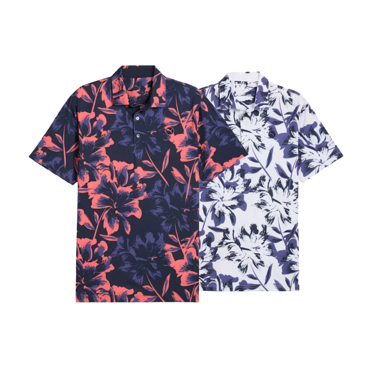 Puma MATTR Broken Flower Golf Polo