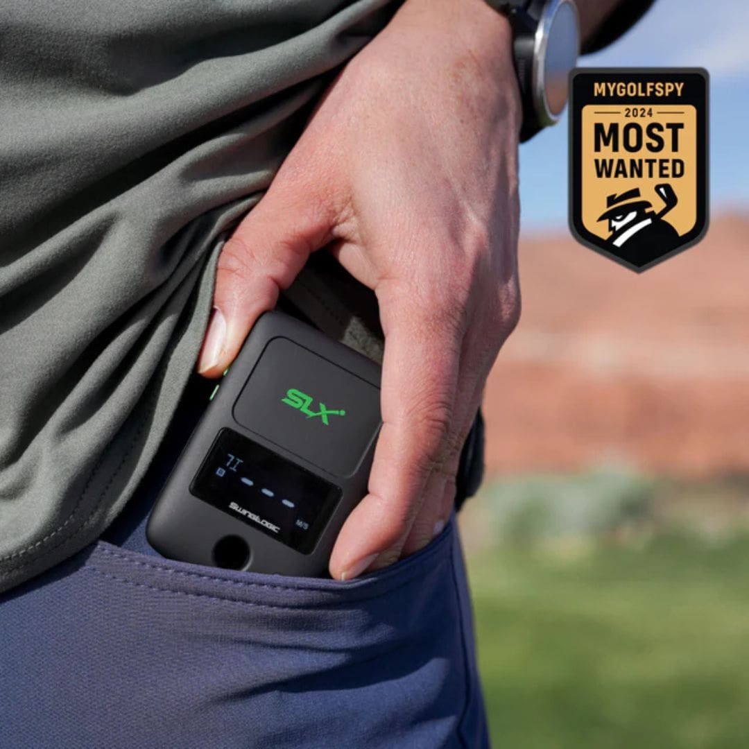 SwingLogic SLX Hybrid Mini Mobile Launch Monitor & GPS Device