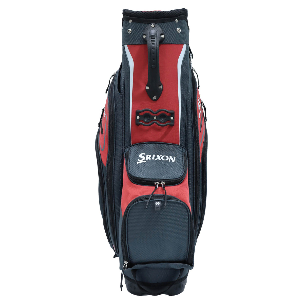 Srixon Friday Golf Cart Bag - Charcoal & Red