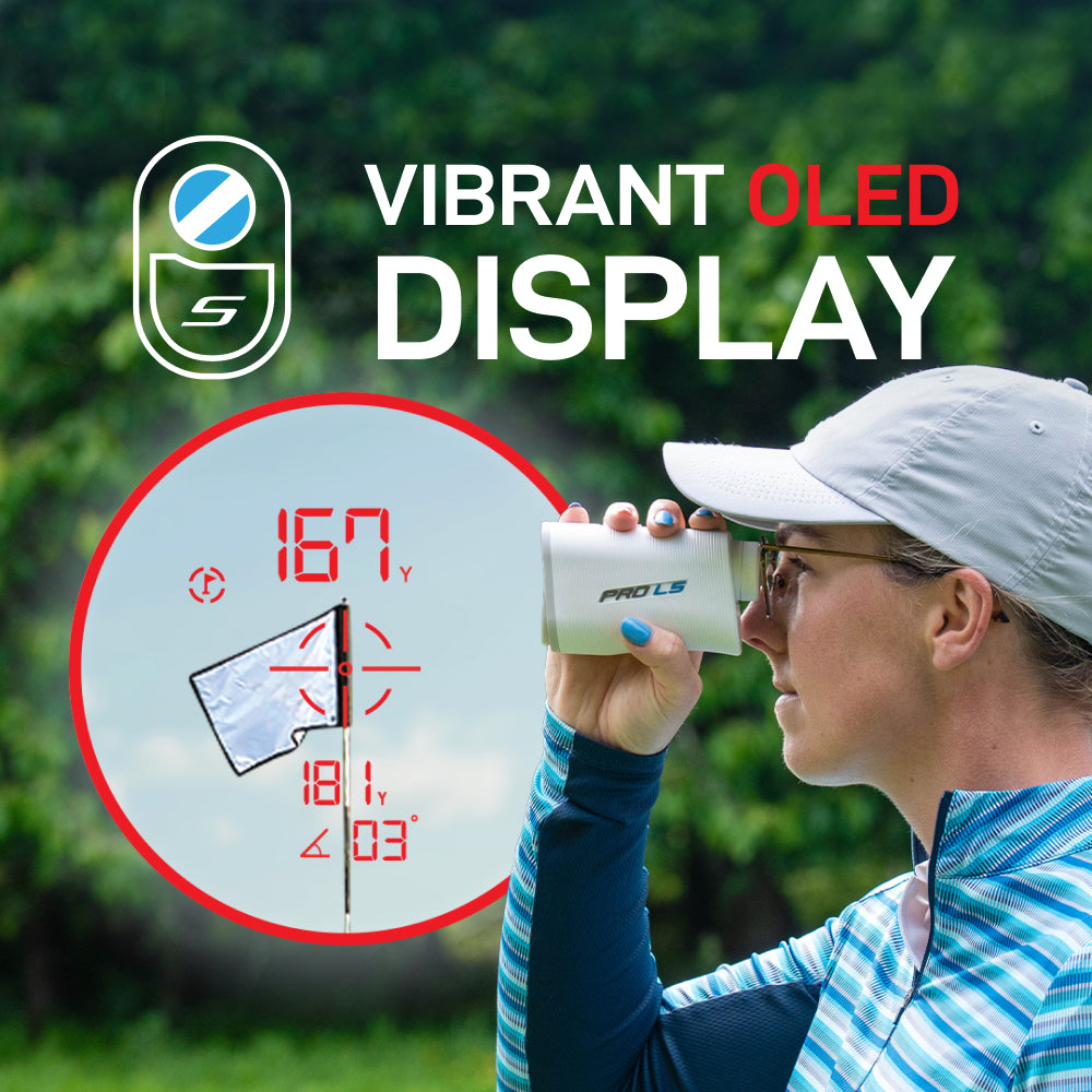 Shot Scope Pro L5 Golf Rangefinder - White