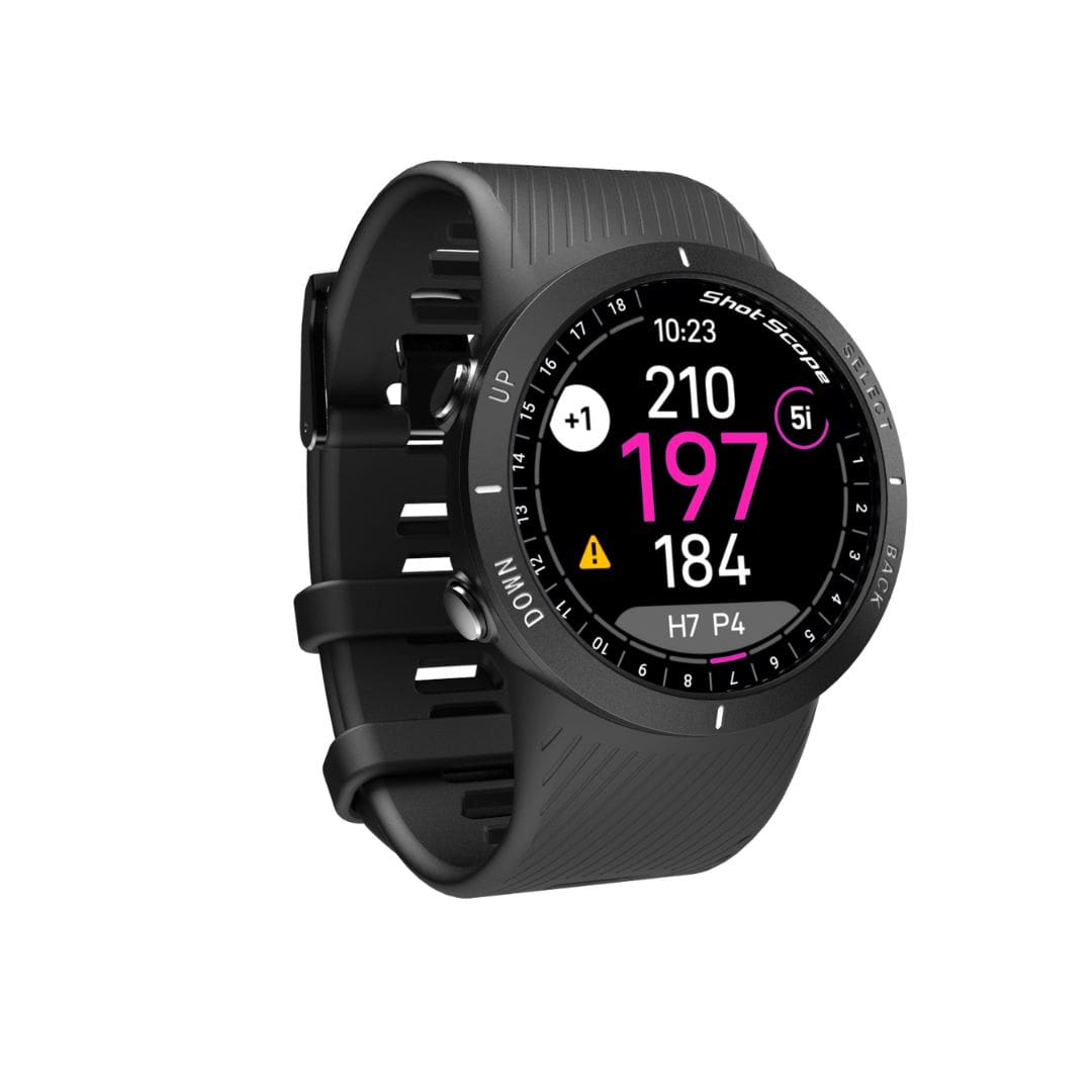 Shot Scope V5 GPS Golf Watch (Black)