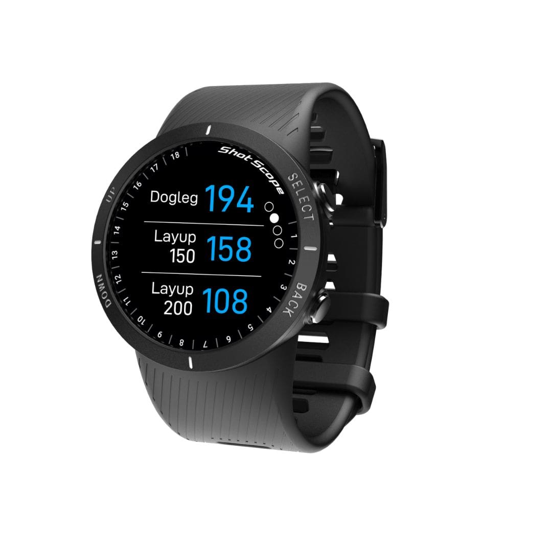 Shot Scope V5 GPS Golf Watch (Black)