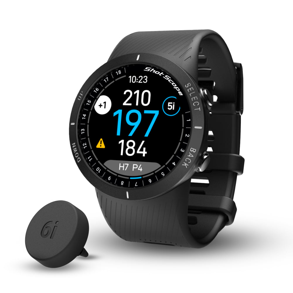 Shot Scope V5 GPS Watch - Black