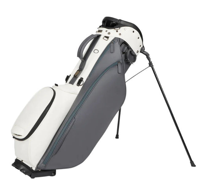 Titleist Links Legend Members Golf Stand Bag - White & Charcoal