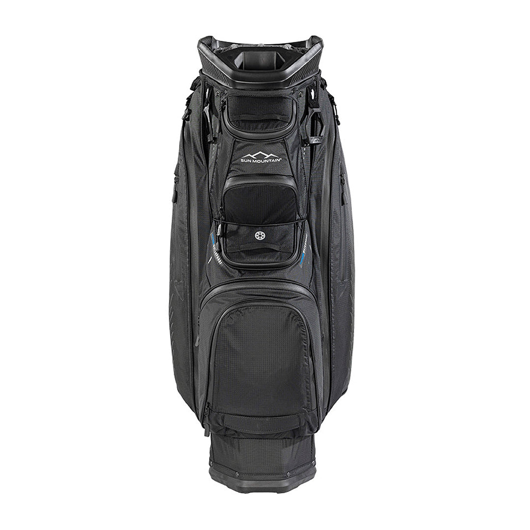 Sun Mountain C130 H2NO 14-Way Golf Cart Bag (Black)