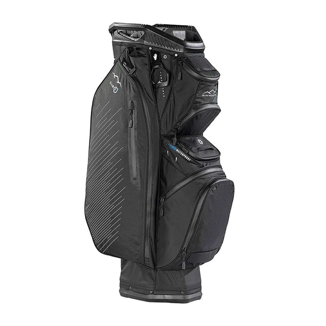 Sun Mountain C130 H2NO 14-Way Golf Cart Bag (Black)