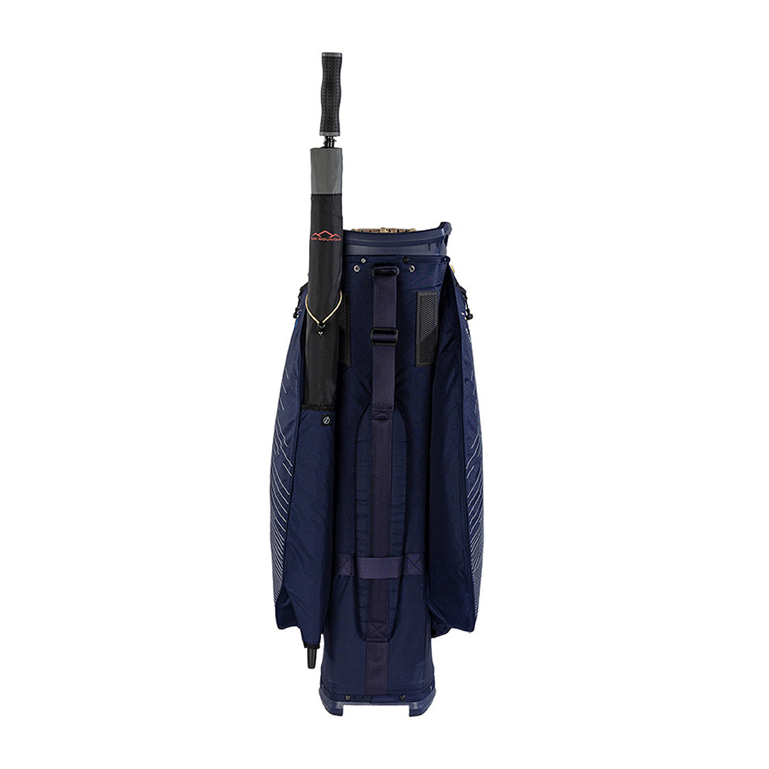 Sun Mountain C130 H2NO 14-Way Golf Cart Bag (Navy, Gold & White)