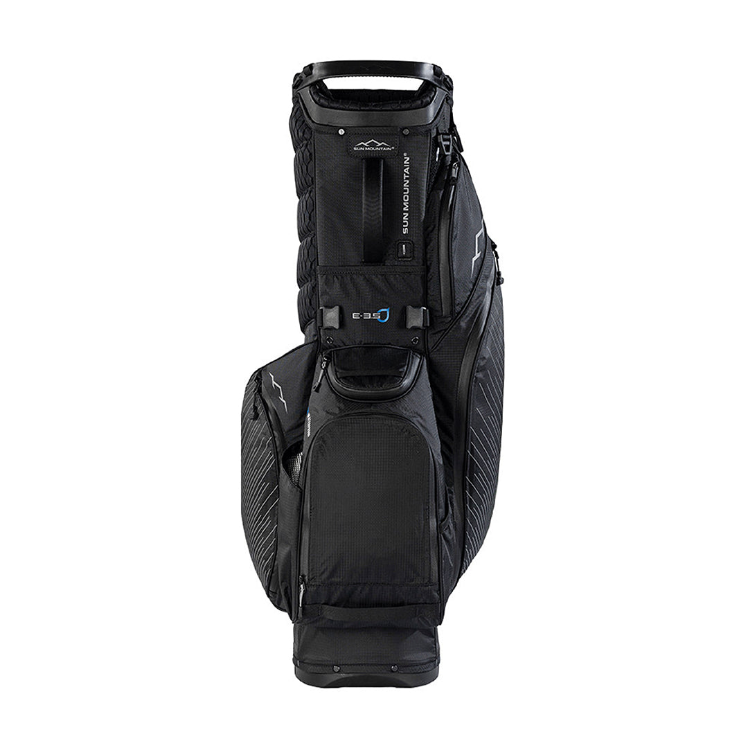 Sun Mountain Eclipse E-3.5 H2NO 4-Way Golf Stand Bag (Black & Nickel)
