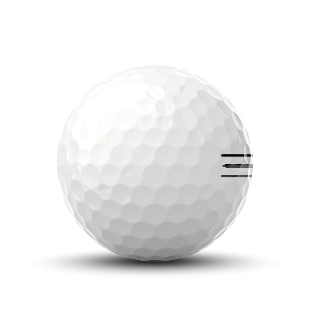 Titleist Pro V1x Enhanced Alignment Golf Balls - White with Black Line