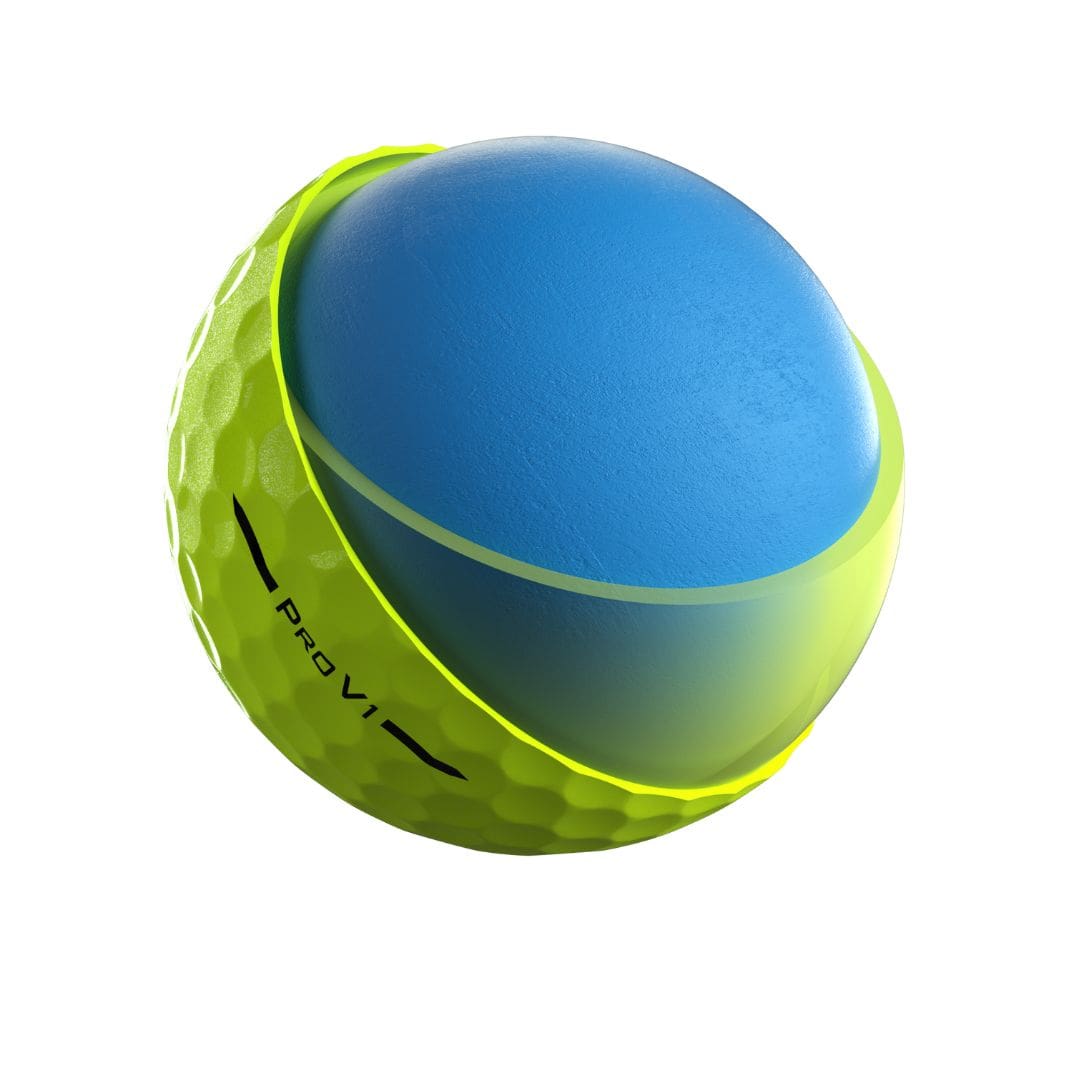 Titleist Pro V1 Golf Balls 2025 (Yellow)