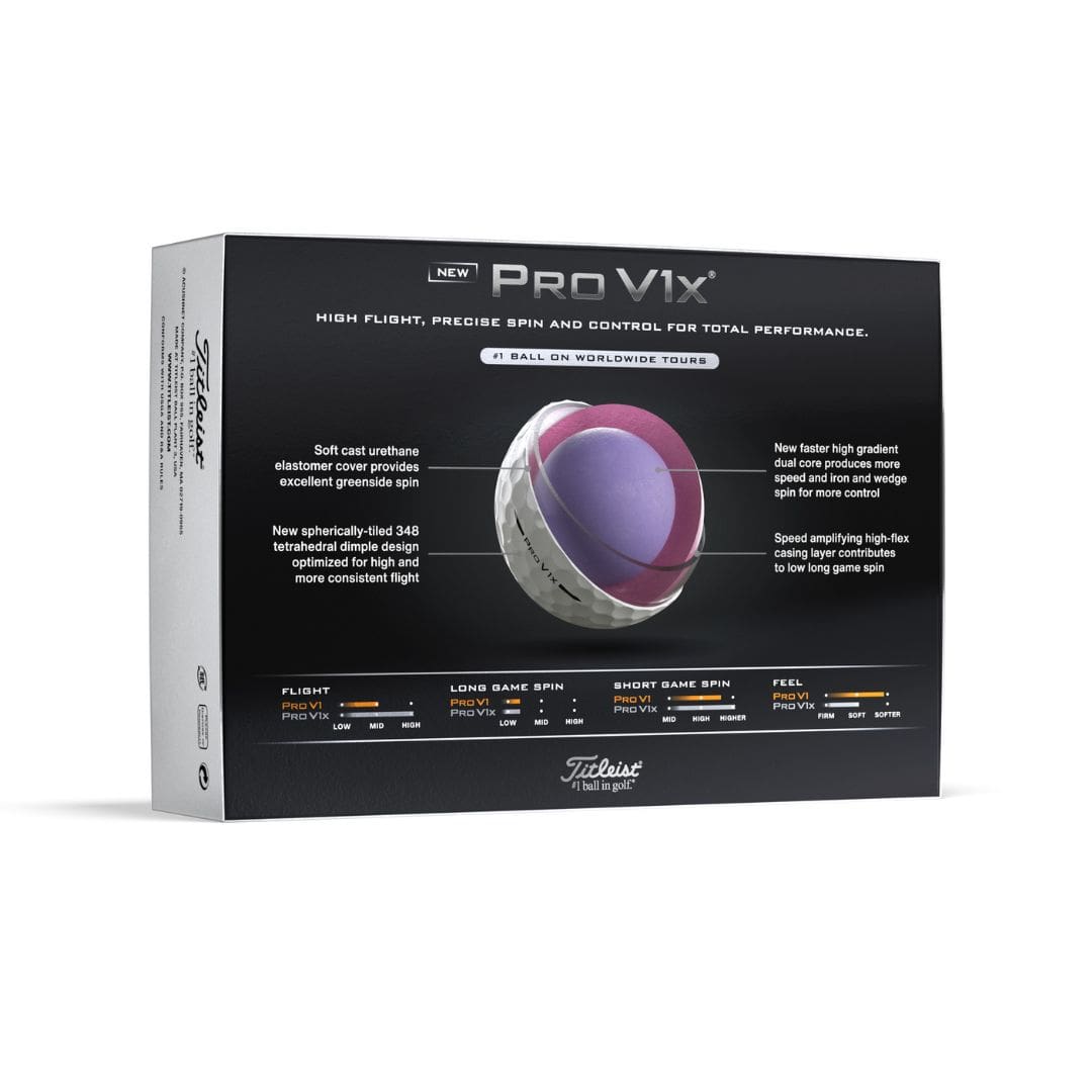 Titleist Pro V1x Golf Balls 2025