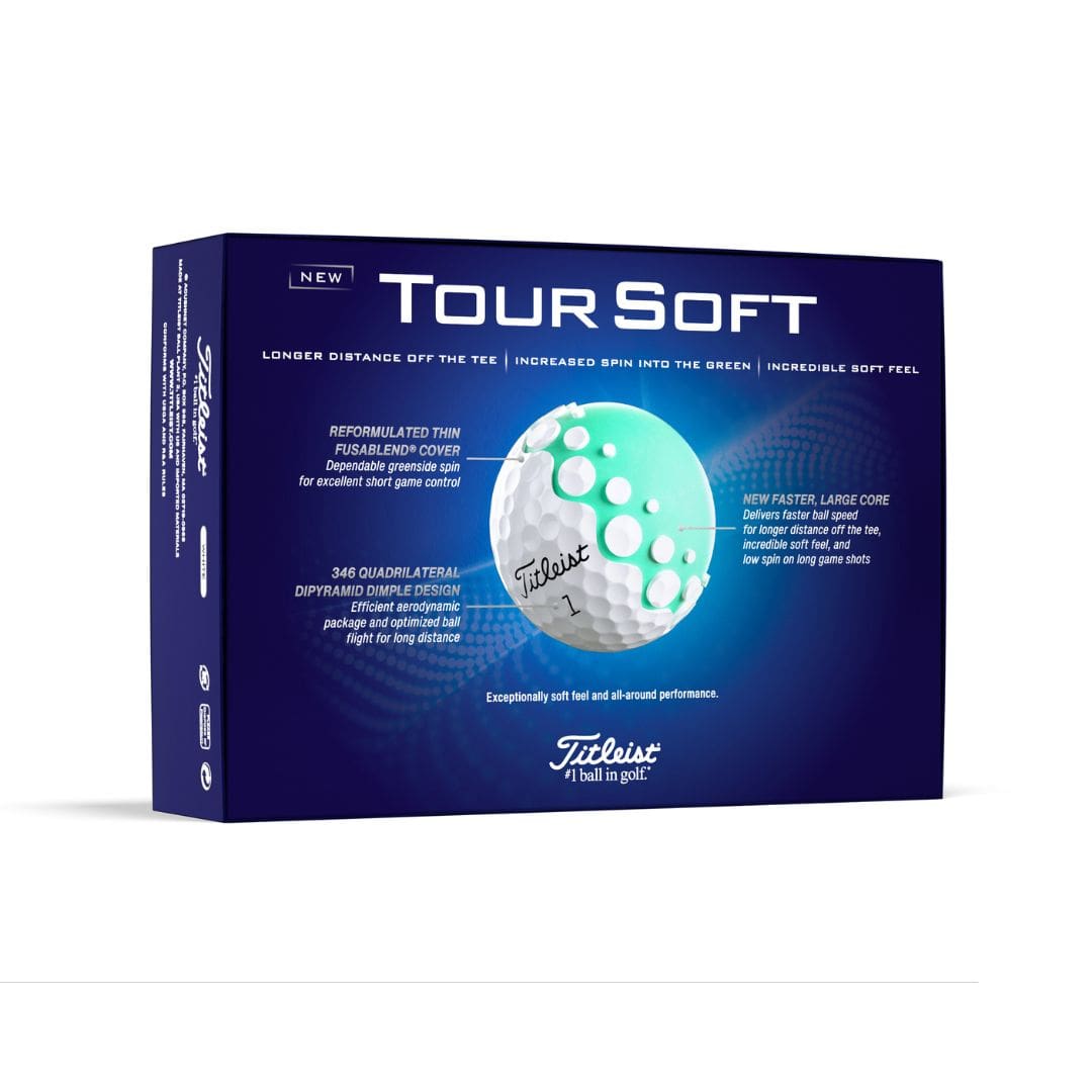 Titleist Tour Soft Golf Balls (White)