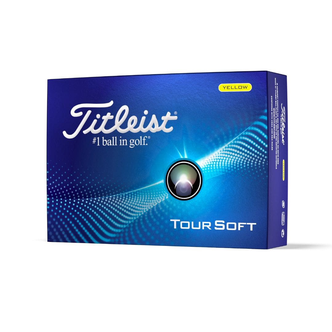 Titleist Tour Soft Golf Balls (Yellow)