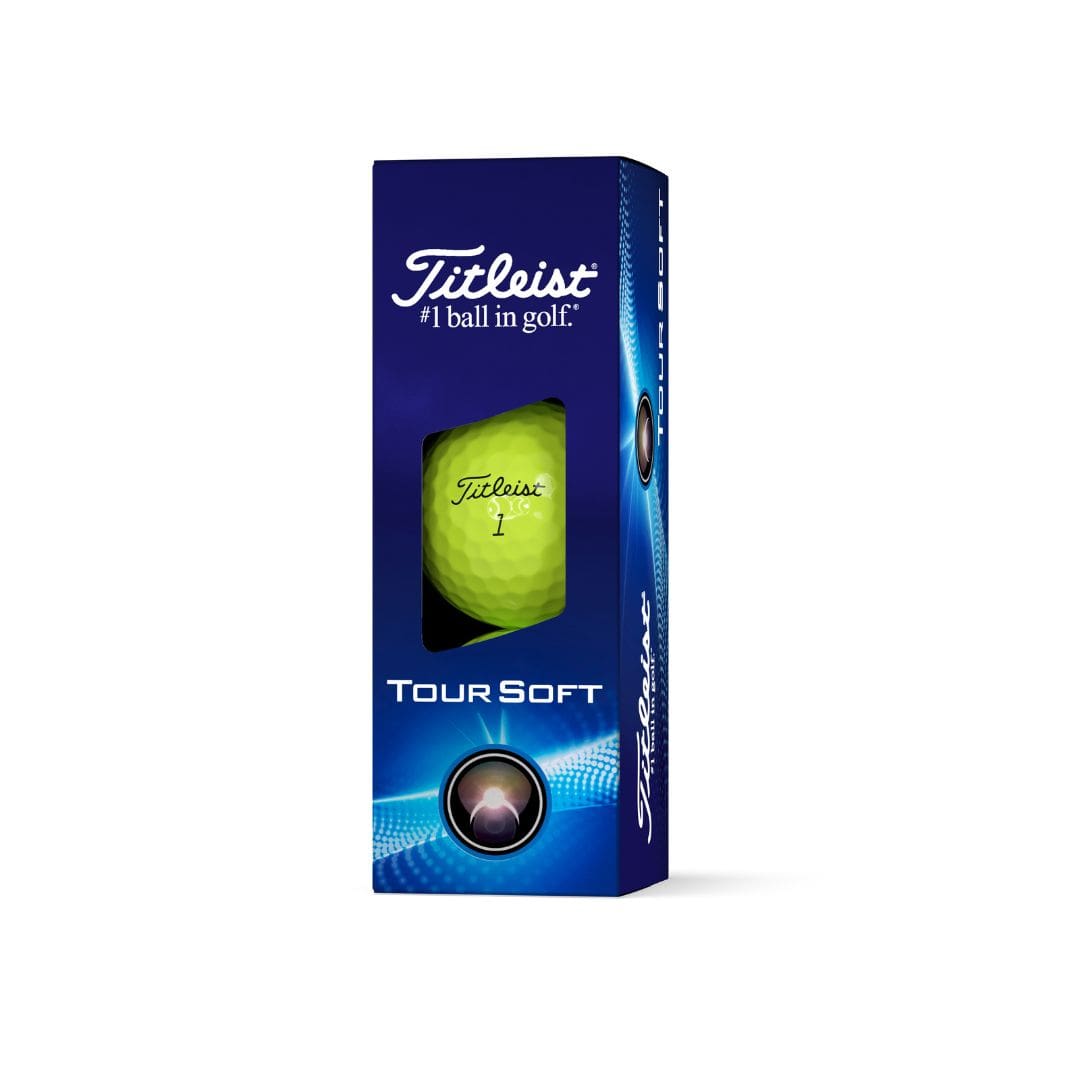 Titleist Tour Soft Golf Balls (Yellow)