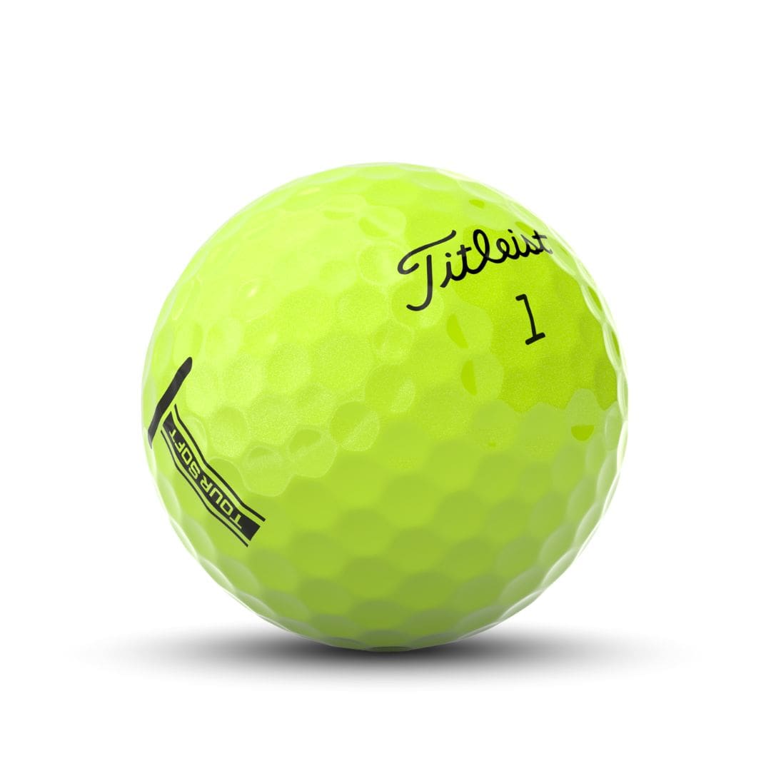 Titleist Tour Soft Golf Balls (Yellow)