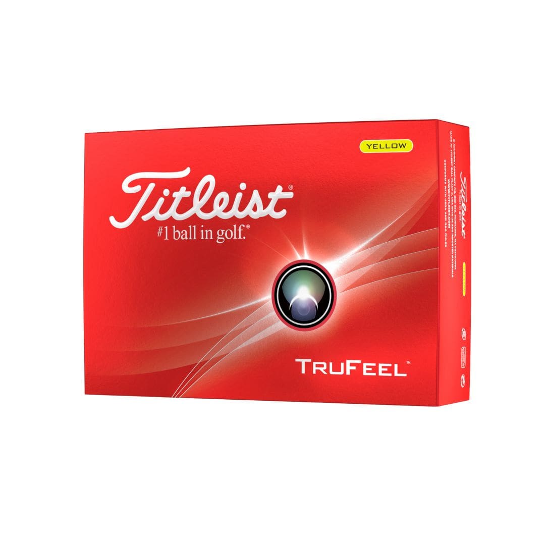 Titleist TruFeel Golf Balls (Yellow)