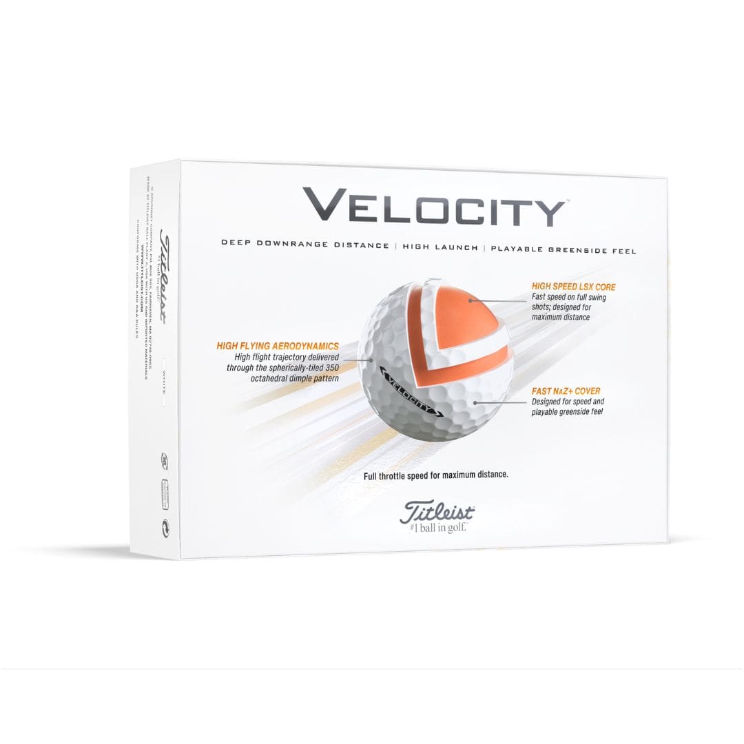 Titleist Velocity Golf Balls (White)